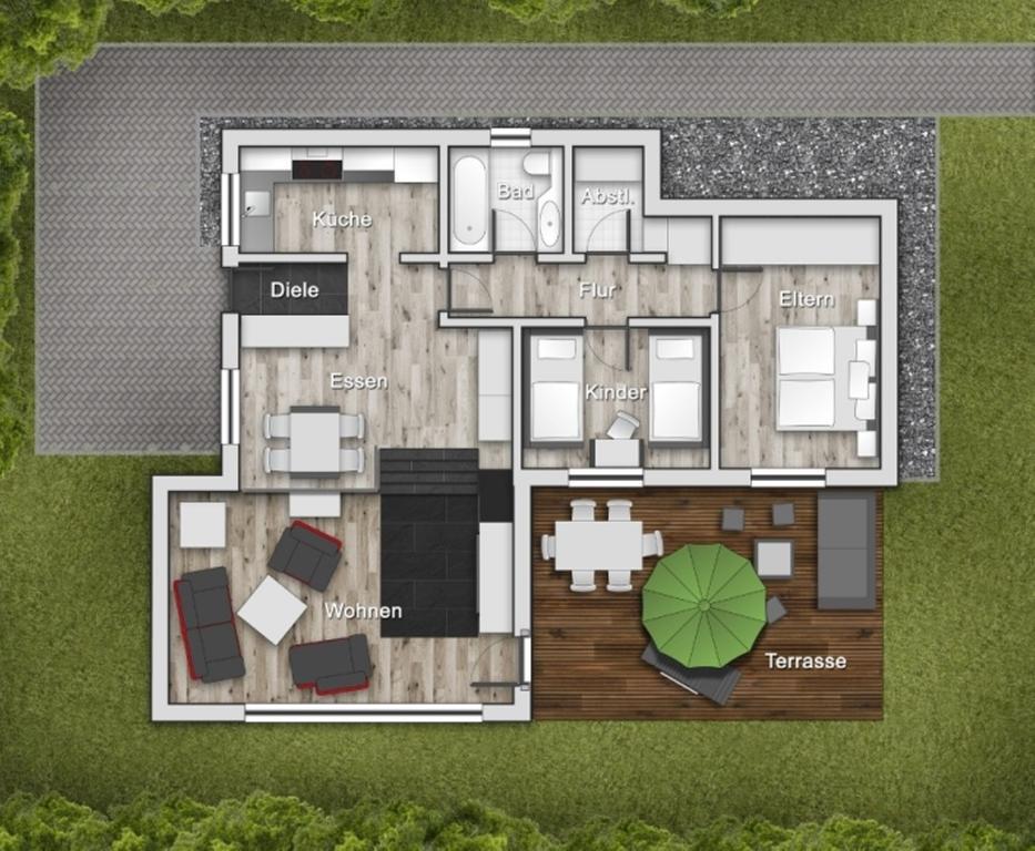 Feriendomizil Haus Am See Biersdorf Kültér fotó